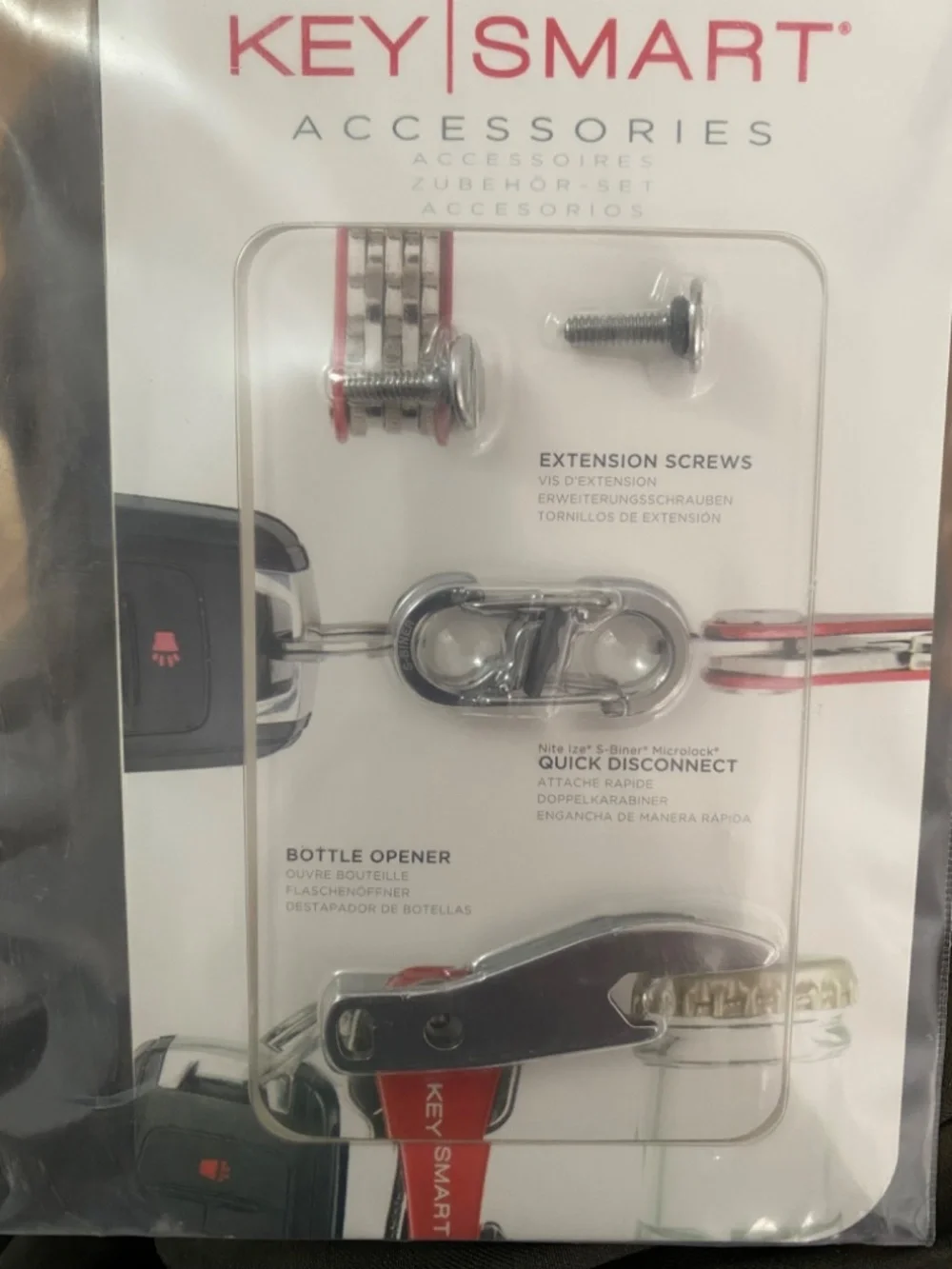 KeySmart bleu Compact Key Organizer & Accessory Bundle - Picture 6 of 6